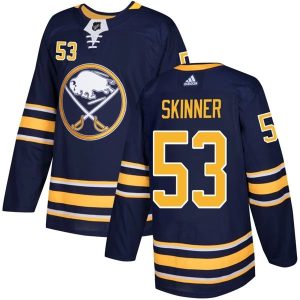 Herren Buffalo Sabres Eishockey Trikot Jeff Skinner 53 Navy Authentic